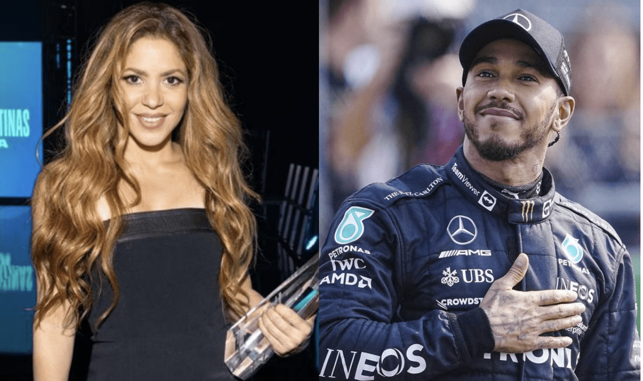 Shakira y Lewis Hamilton si son pareja, están empezando su relación