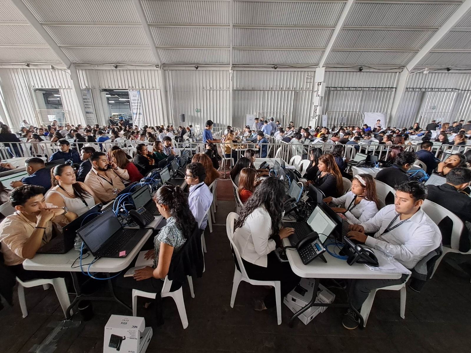 Desarrollan segundo simulacro de transmisión de resultados electorales