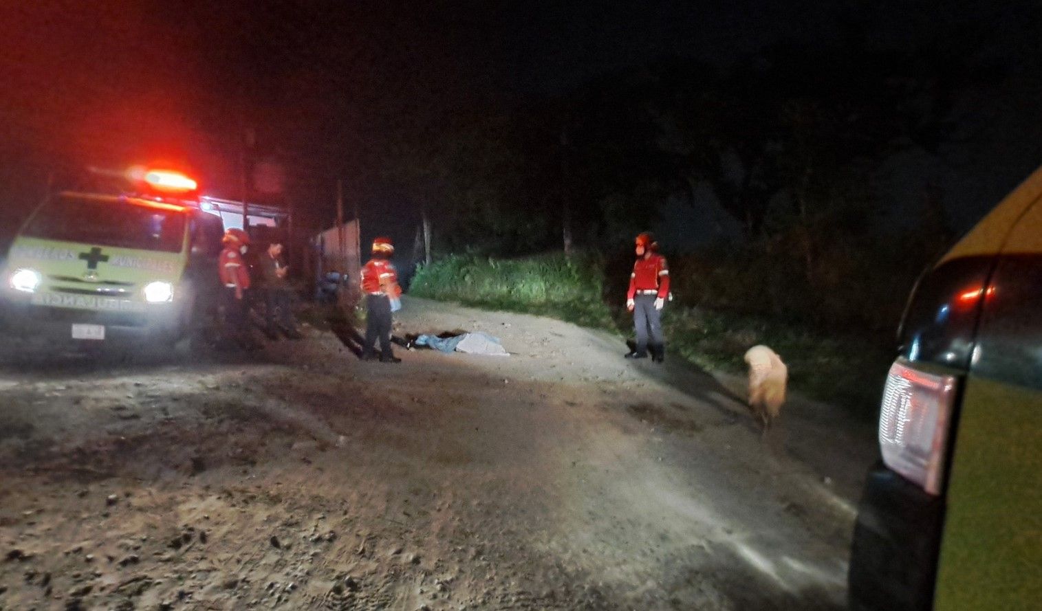 Bomberos reportan tres muertos por violencia