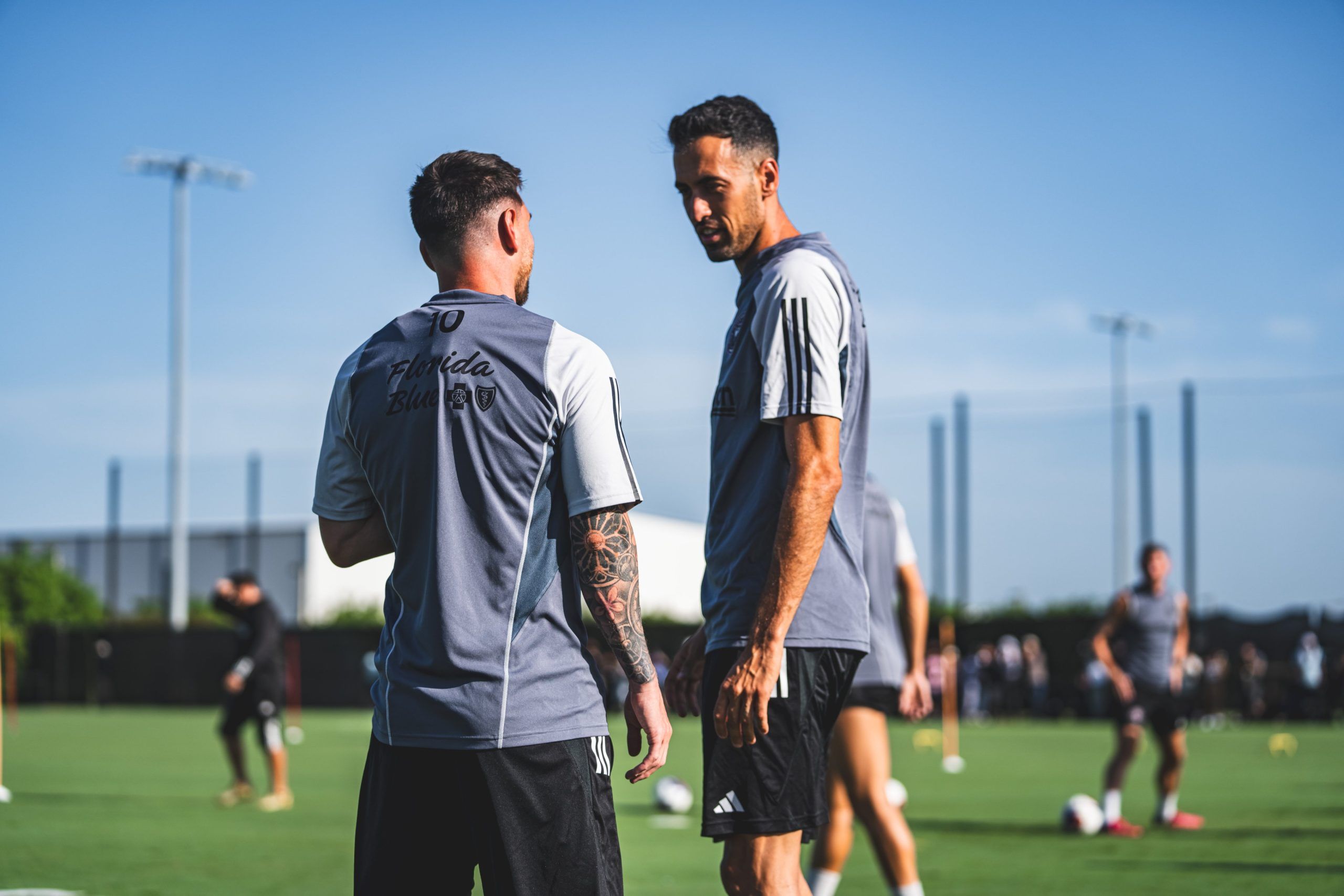 ¡Como en los viejos tiempos! Messi y Busquets ya entrenan juntos con el Inter Miami