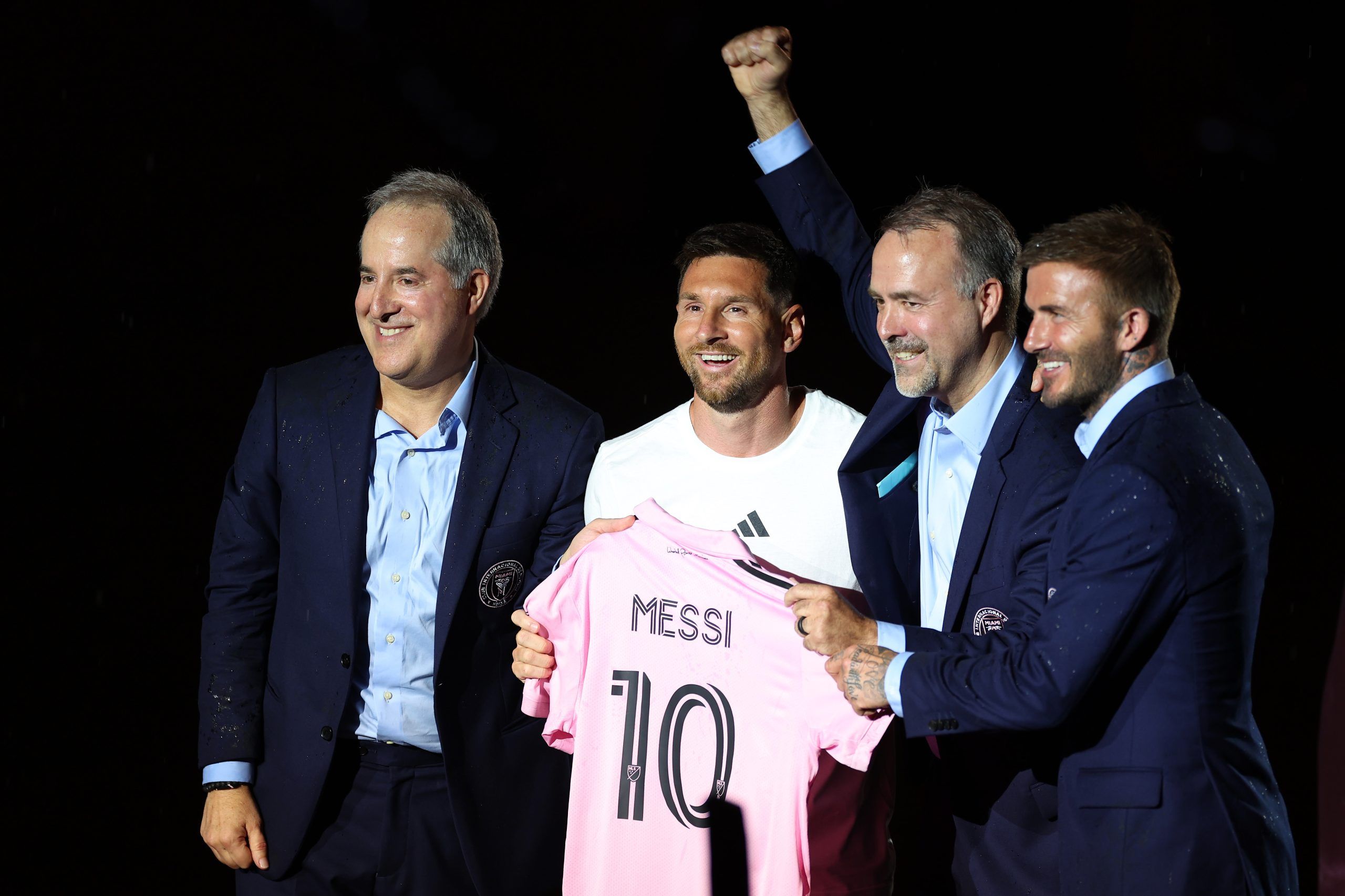 Lionel Messi emocionado y comprometido en su presentación con el Inter Miami