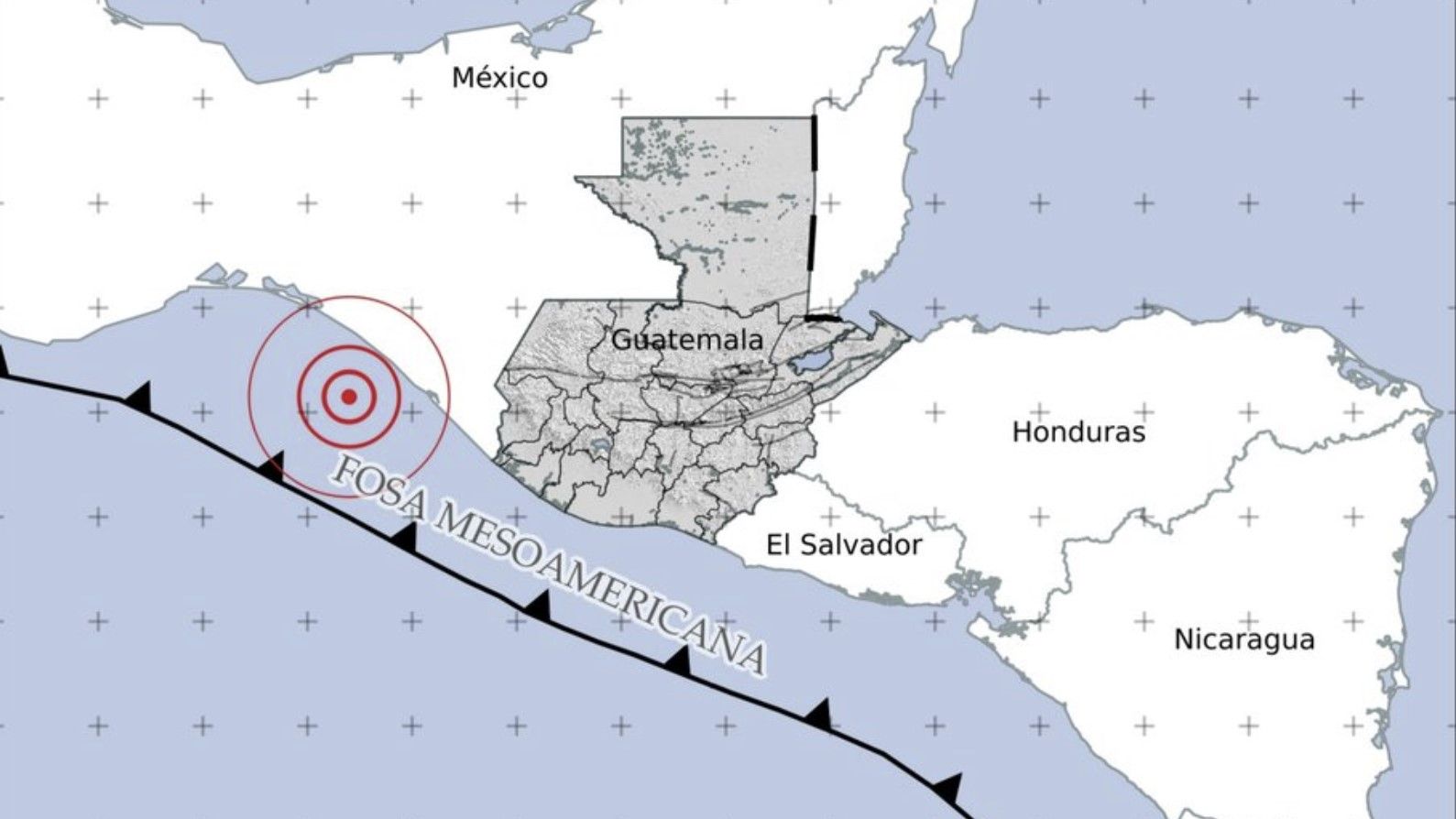 Sismo de 6,5 en Chiapas, es reportado sensible en Guatemala