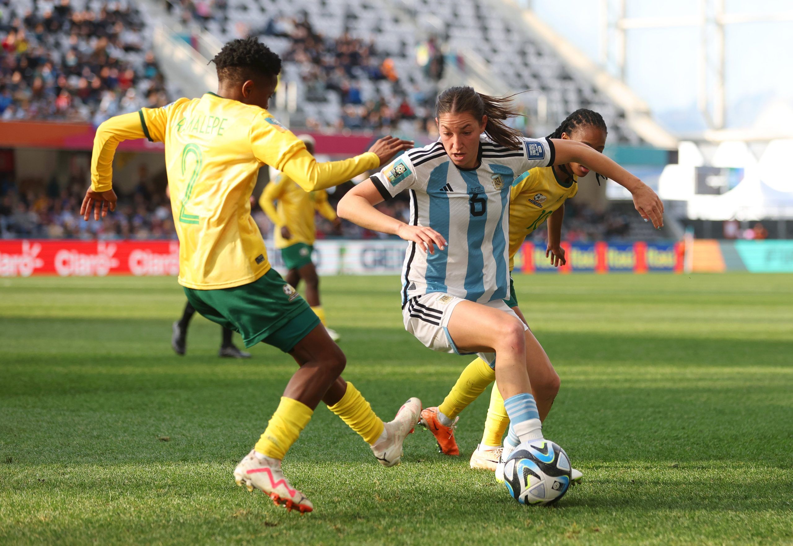 Argentina empata dramáticamente con Sudáfrica en el Mundial Femenino