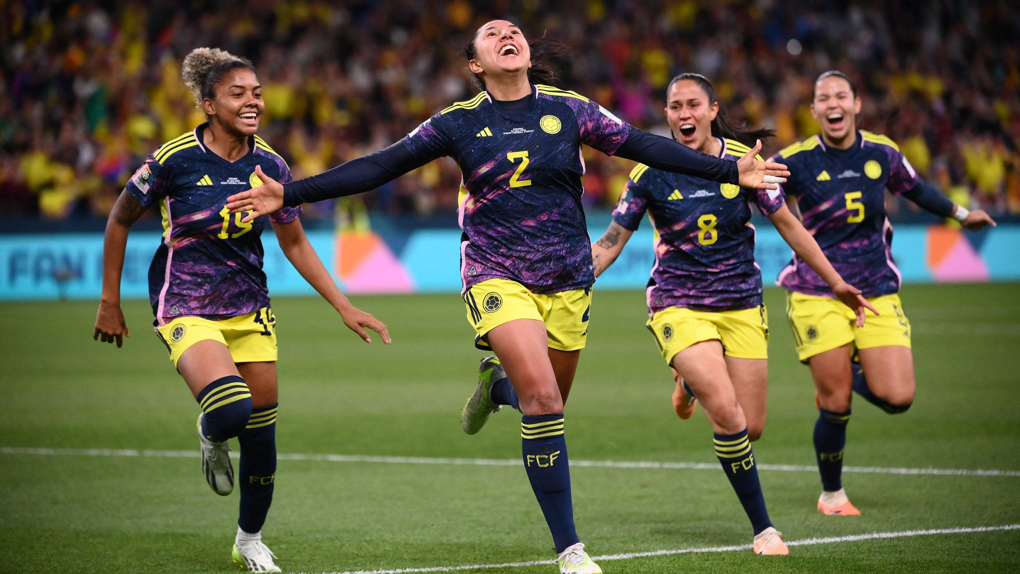 Histórico triunfo de Colombia ante Alemania en el Mundial Femenino