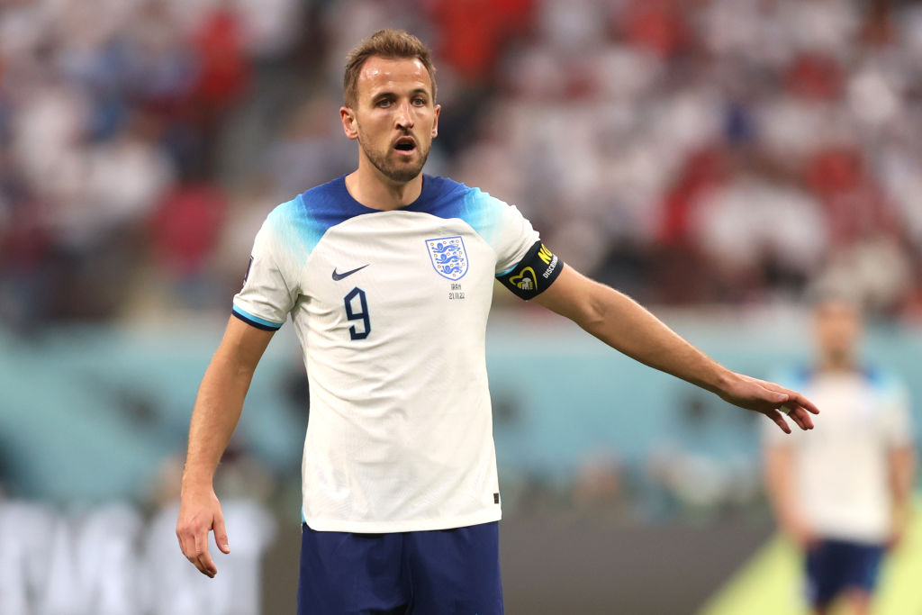 Harry Kane con Inglaterra