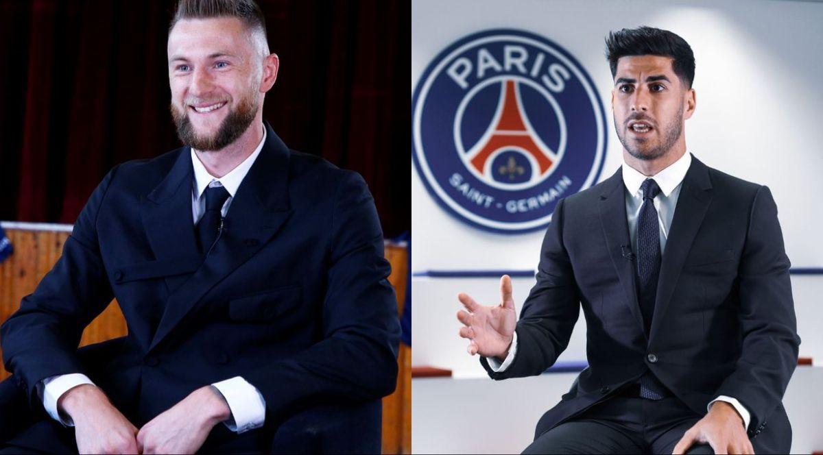 PSG anuncia los fichajes de Milan Skriniar y Marco Asensio