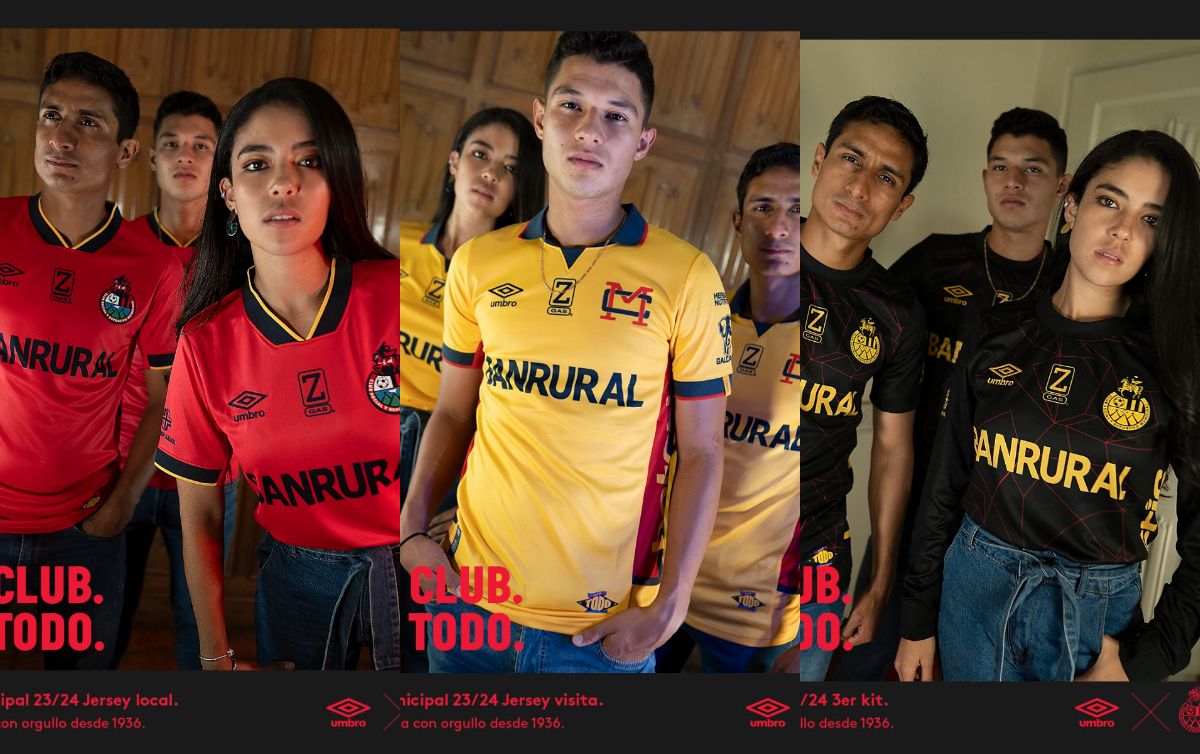 Municipal presentó sus nuevos uniformes para la temporada 2023/2024