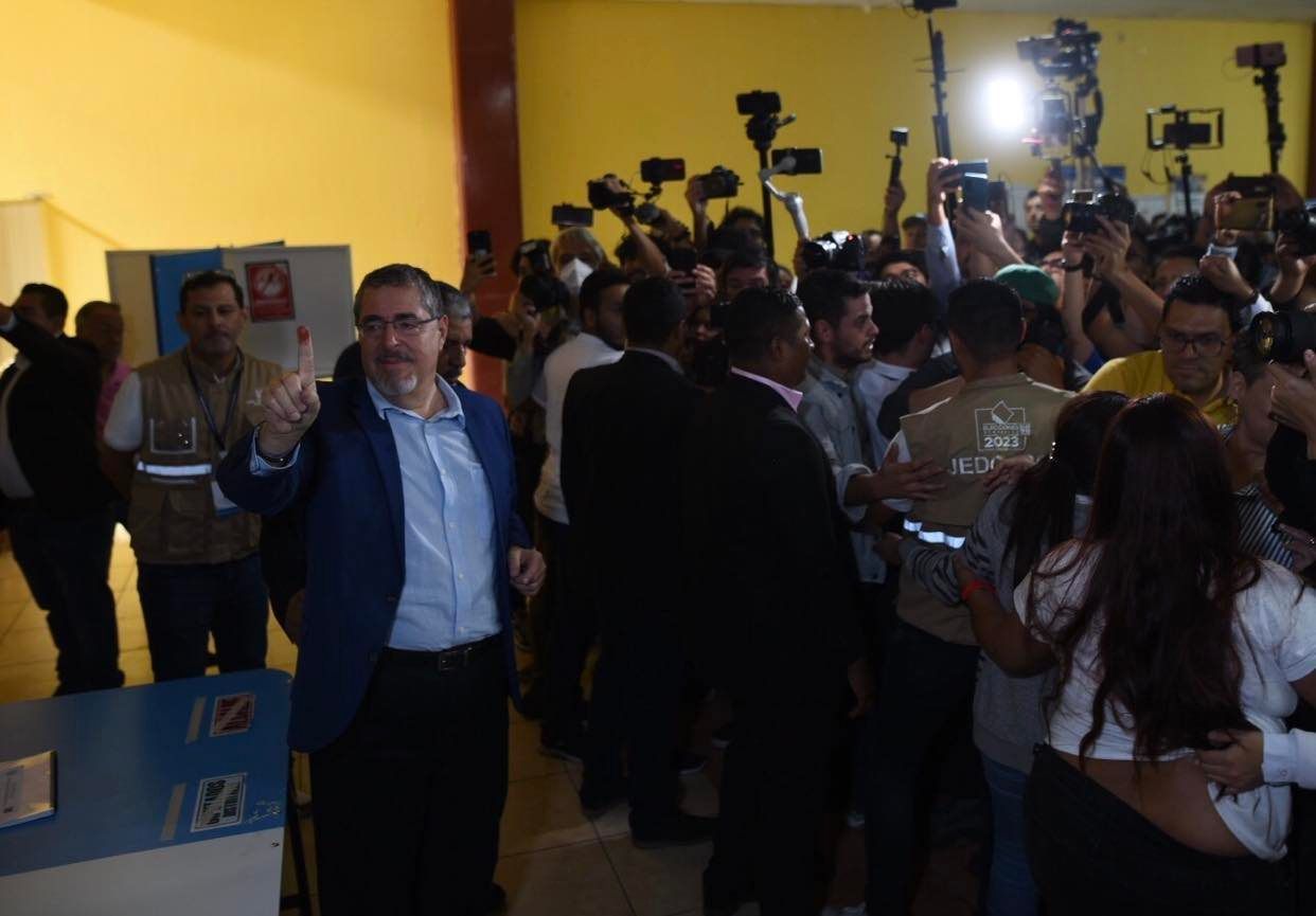 Resultados preliminares: Bernardo Arévalo lidera en la cantidad de votos