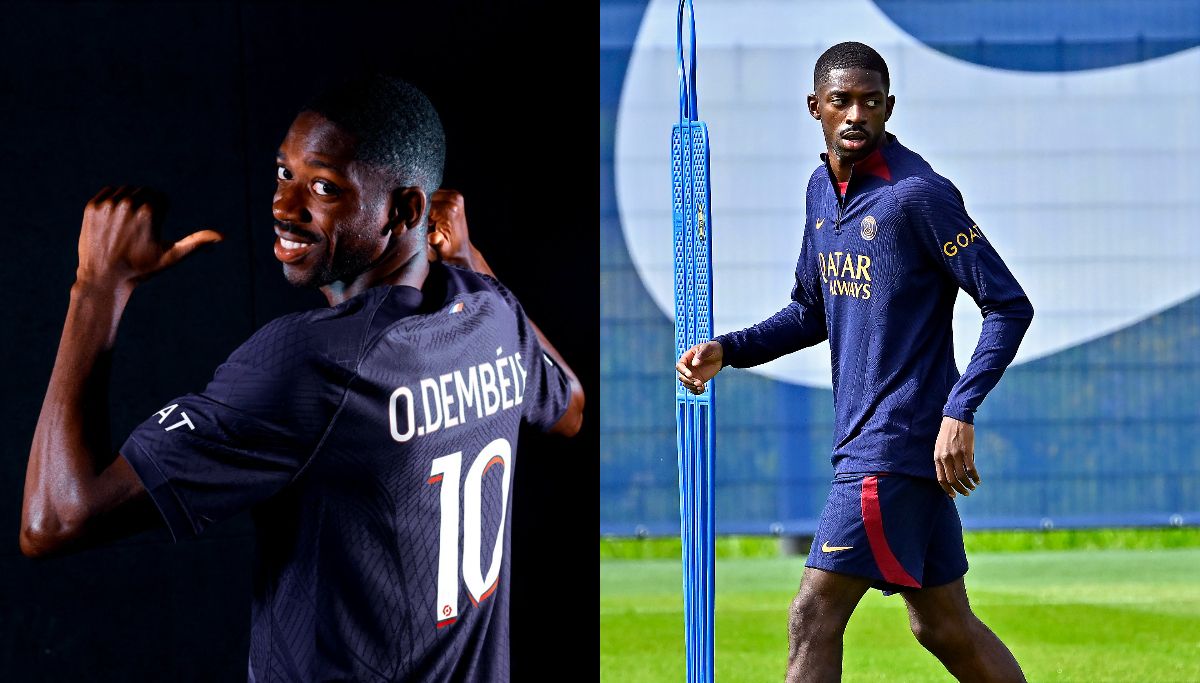 Ousmane Dembélé lucirá el ’10’ en el PSG, tras la salida de Neymar