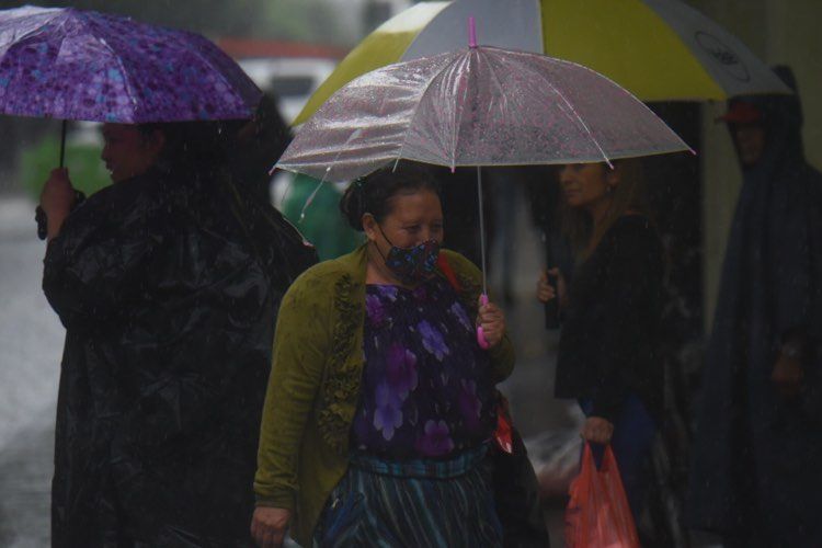 Insivumeh pronostica incremento de lluvias a partir del jueves