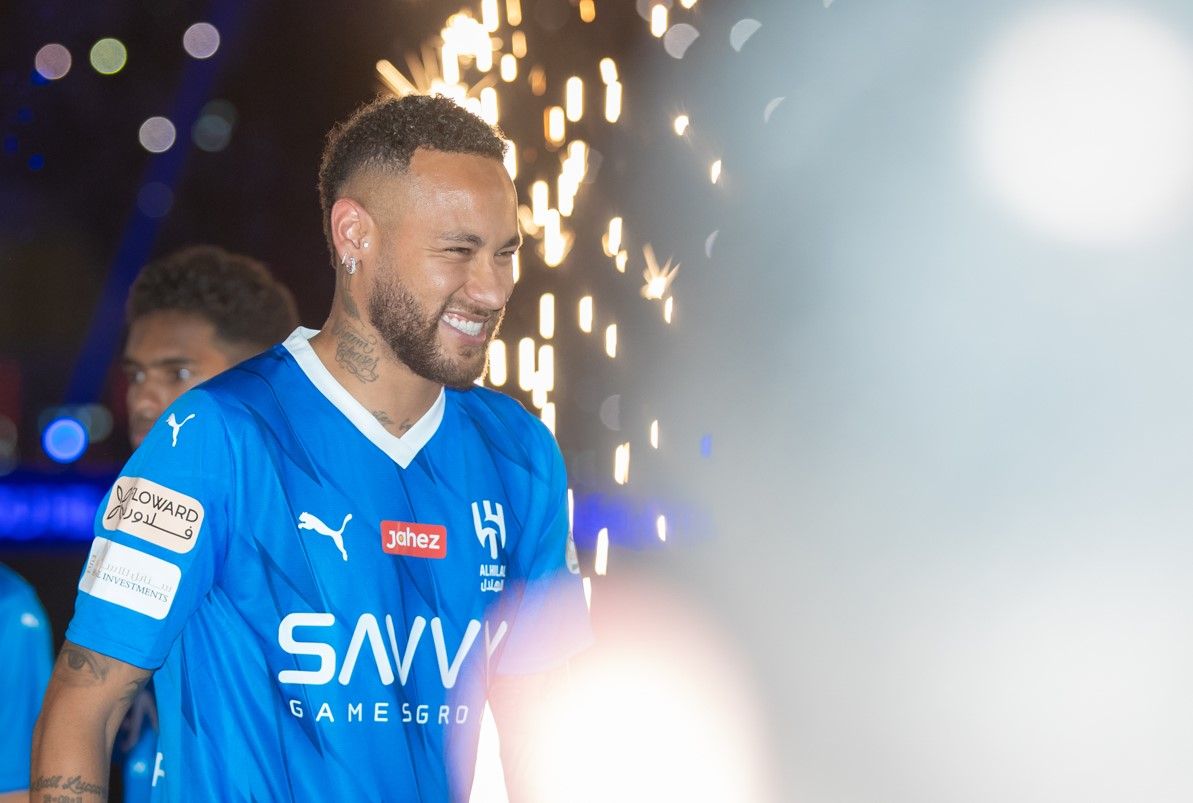 Una lesión atrasa el debut de Neymar con el Al Hilal de Arabia Saudita