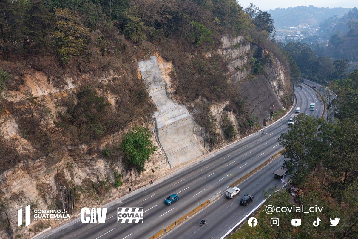 Mañana continúan trabajos en el kilómetro 12.1 de la ruta al Pacífico