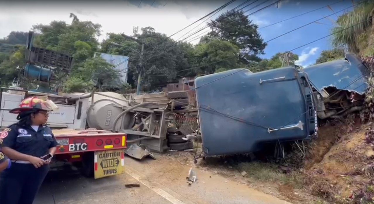 Accidente múltiple en ruta Interamericana complica tránsito