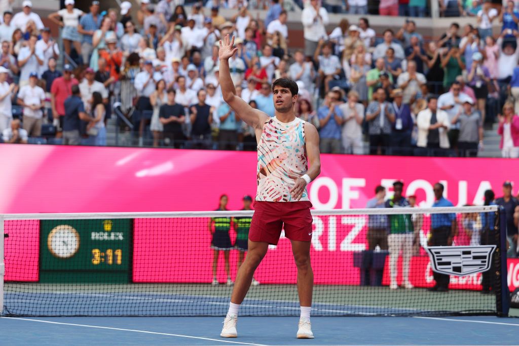 Carlos Alcaraz avanza a los octavos de final del US Open