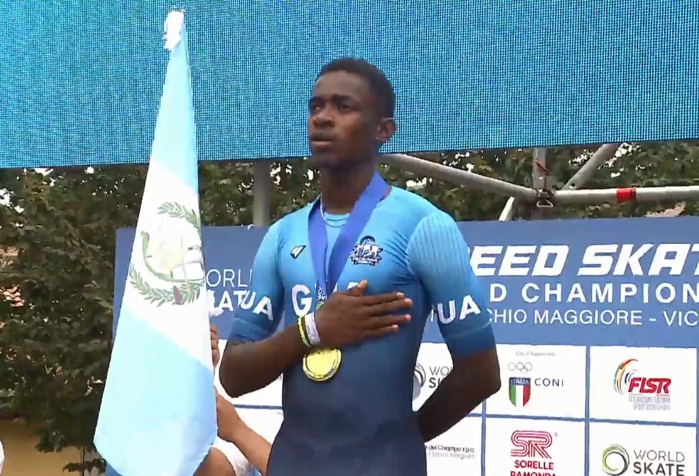 Faberson Bonilla se proclama bicampeón mundial de patinaje en Italia