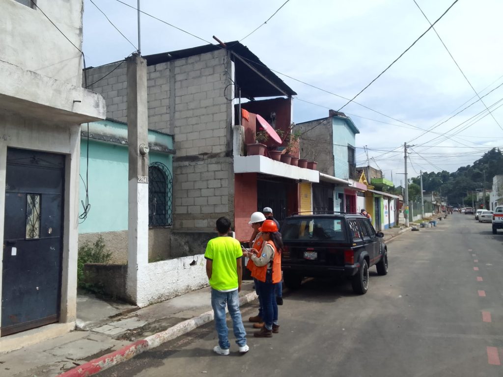 La Conred informó que está llevando a cabo un estudio en las áreas afectadas. 