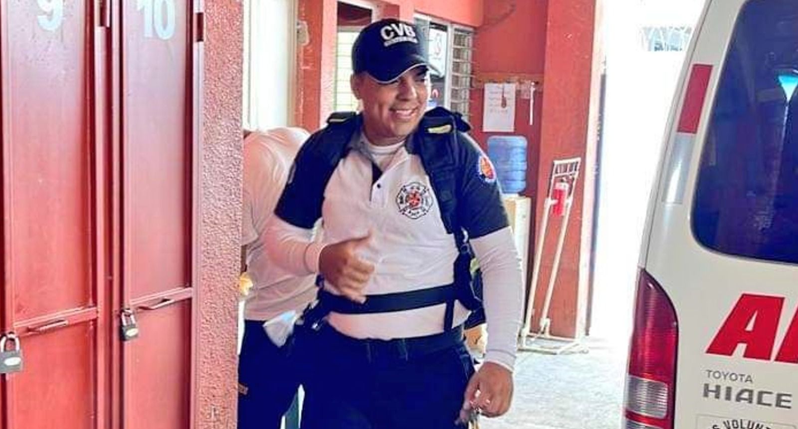 Bombero Josué Montes muere cuando atendía emergencia en Izabal