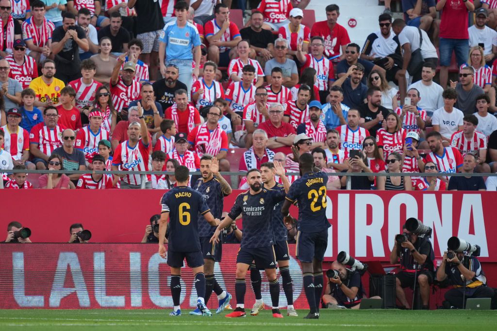 ¡Líderes! Real Madrid vence al Girona y toma la cima de La Liga española