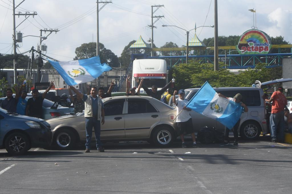 En Imágenes: Estos son los puntos bloqueados en la Ciudad de Guatemala y sus alrededores