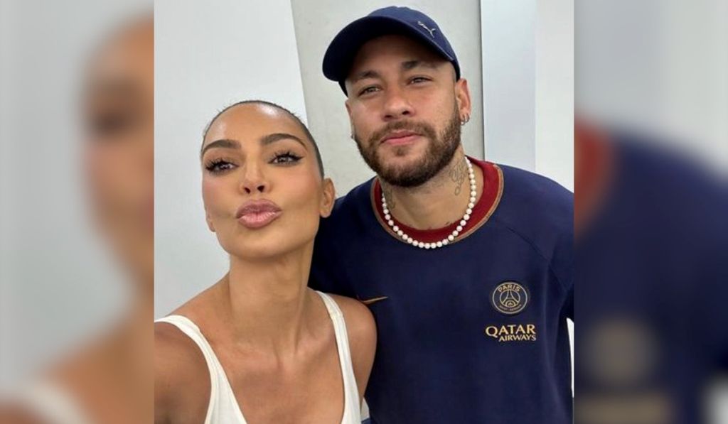 Neymar debuta como modelo de ropa interior junto a Kim Kardashian