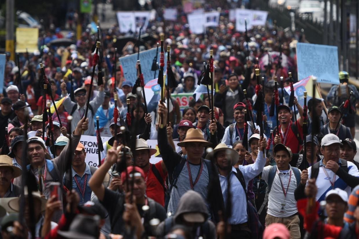 Guatemala continúa en paro nacional: 40 puntos bloqueados el sexto día de protestas