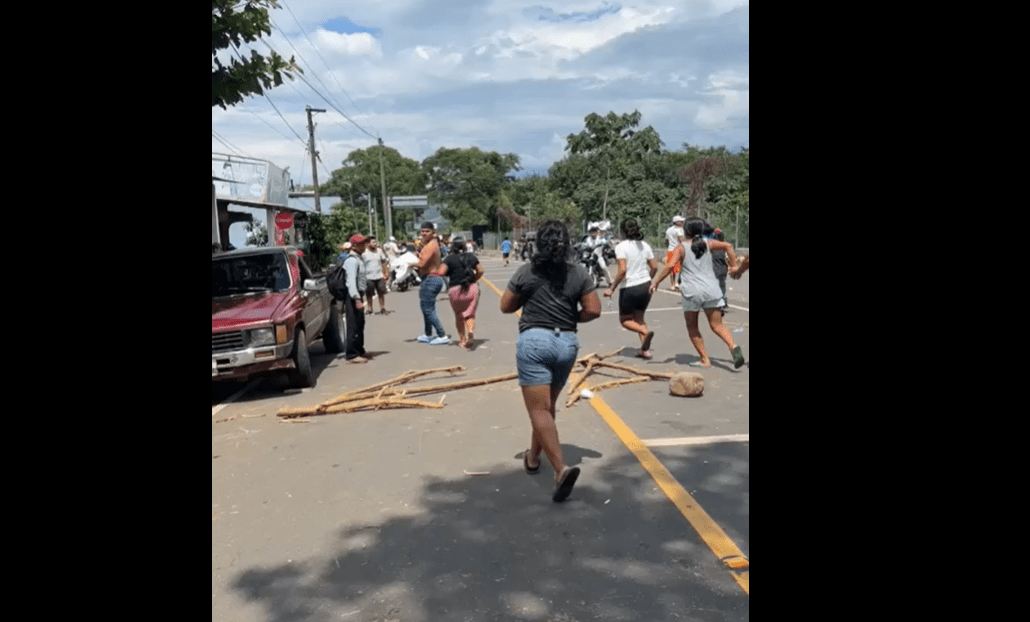 Disparan contra manifestantes en Malacatán