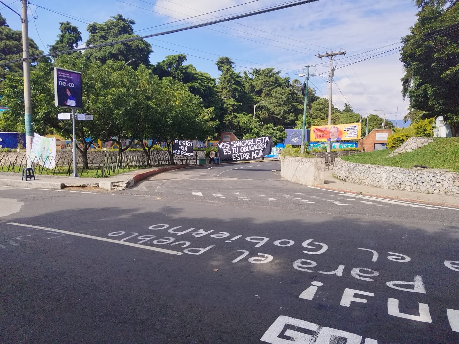 Suman 13 días de resistencia en la avenida Petapa