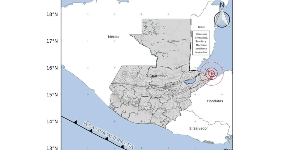 Sismo es reportado sensible en varios departamentos