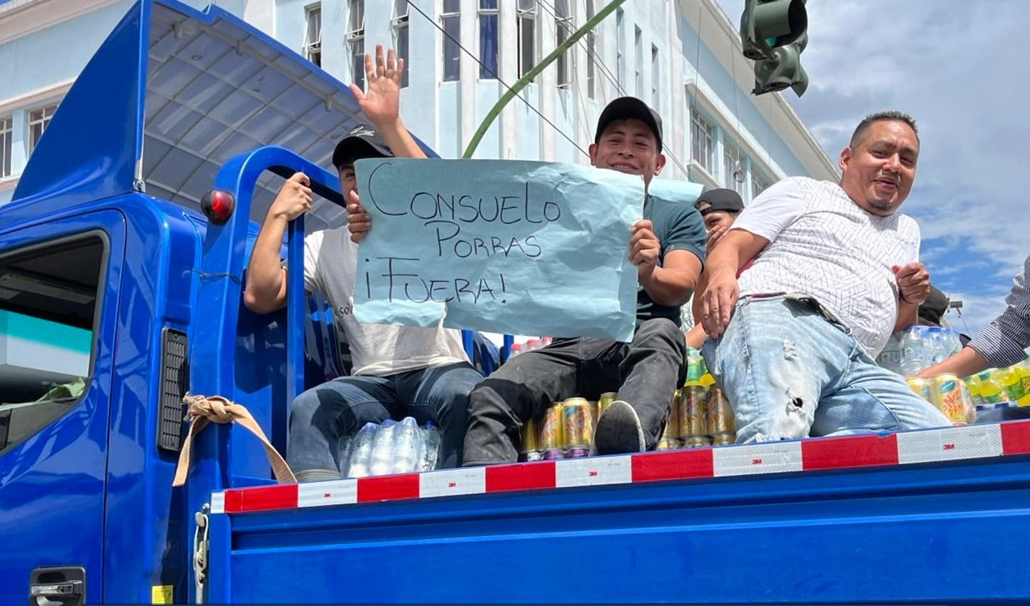 Vendedores de mariscos del mercado La Terminal se unen al paro nacional