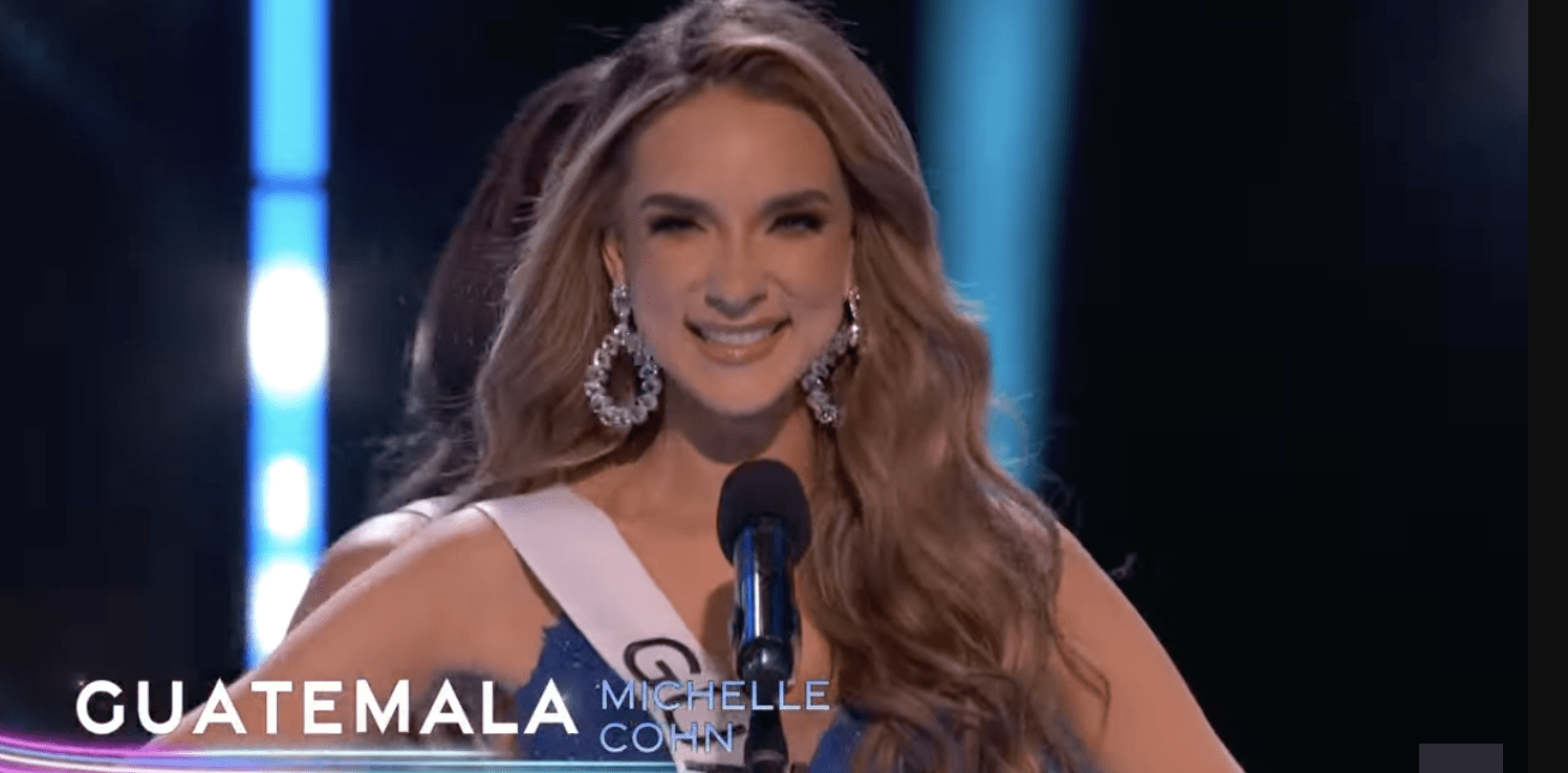 “¡Michelle Cohn, Guatemala!” Así fue la primera aparición de Michelle Cohn en preliminar de Miss Universo