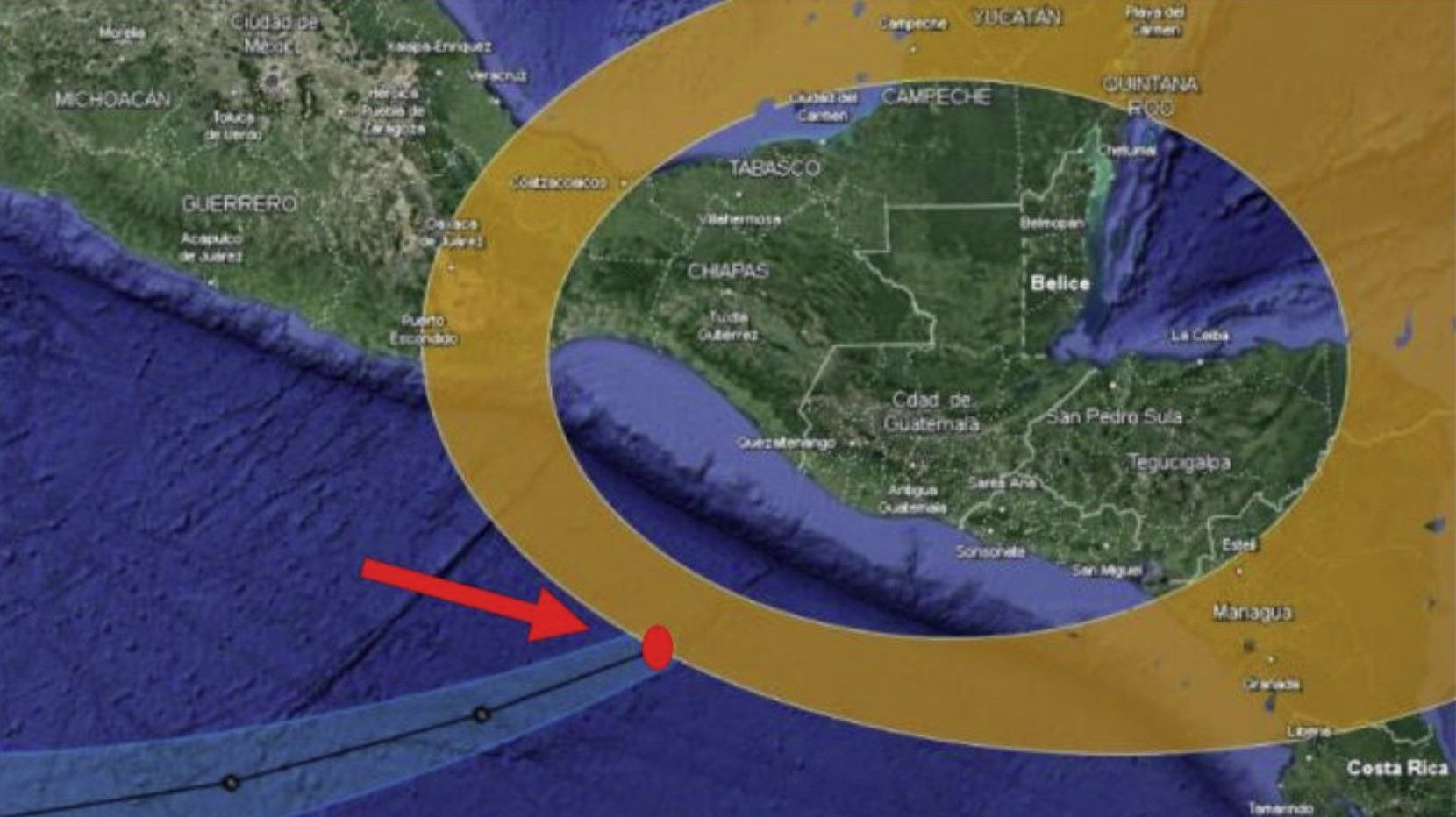 Tormenta tropical se aleja de Guatemala