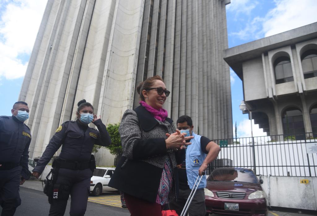 Cámara Penal suspende audiencia de revisión medidas solicitada por Virginia Laparra