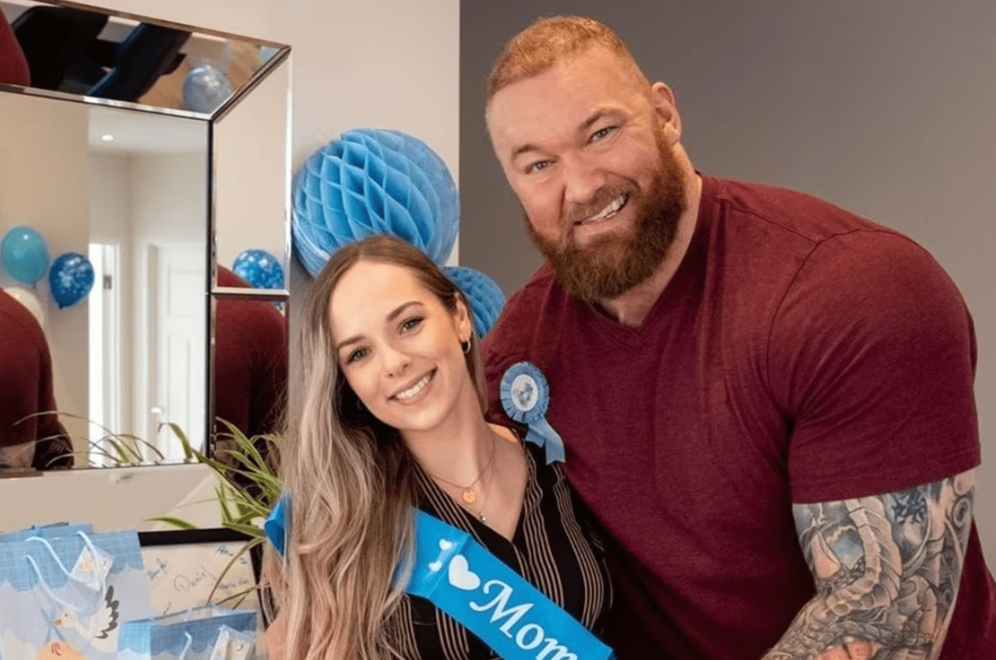 Thor Bjornsson publica duras fotos de su bebé fallecido y así reaccionan las redes