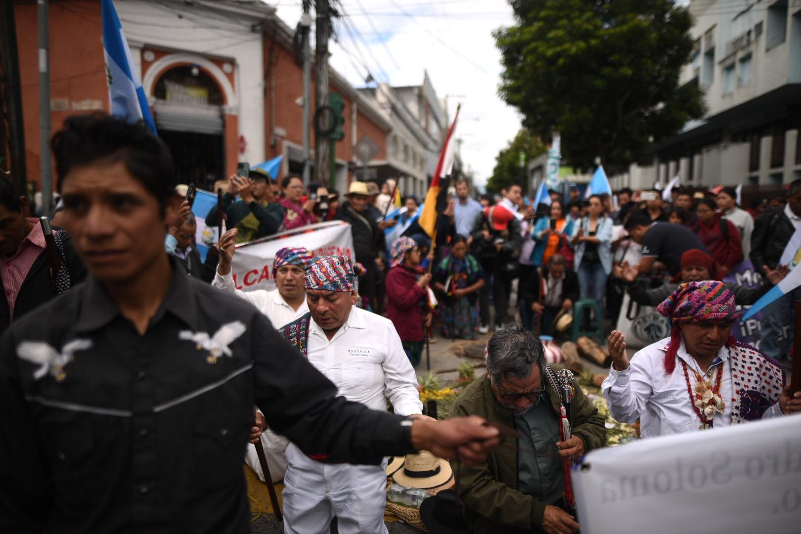 Autoridades indígenas retiran bloqueo en zona 1