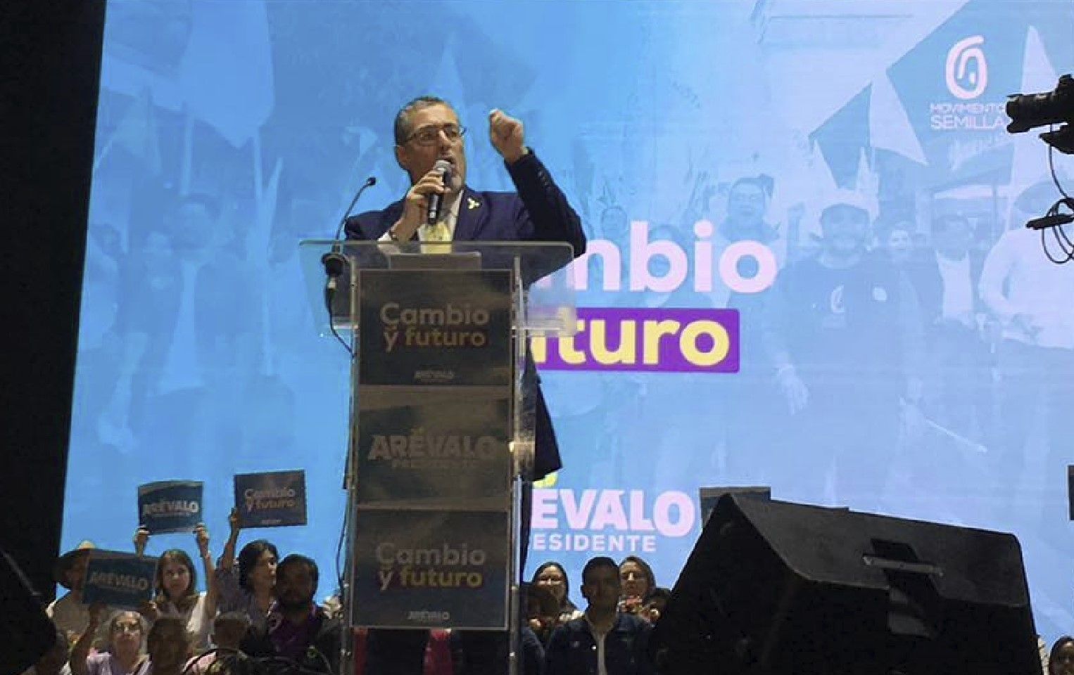 Arévalo dará su discurso como Presidente Constitucional en la Plaza de la Constitución