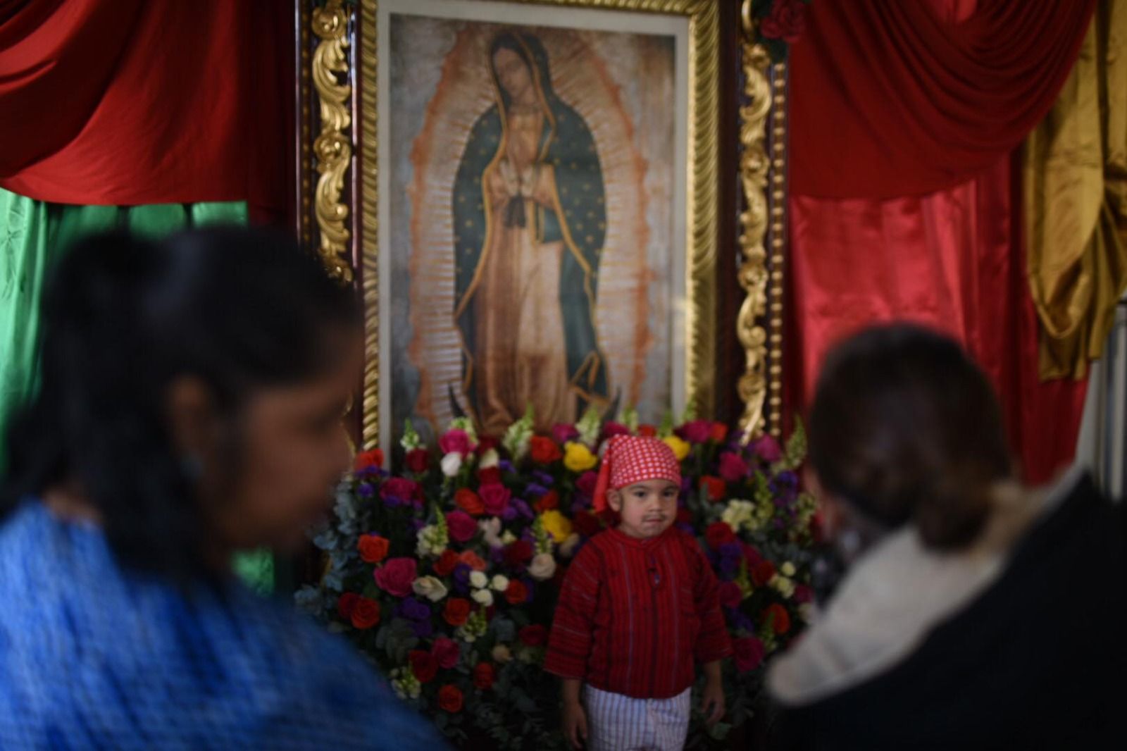 GALERÍA. Fieles católicos acuden al Santuario de la Virgen de Guadalupe