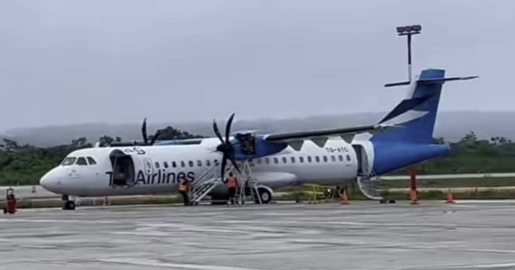 Aeropuerto activa protocolo de emergencia por aterrizaje de avión