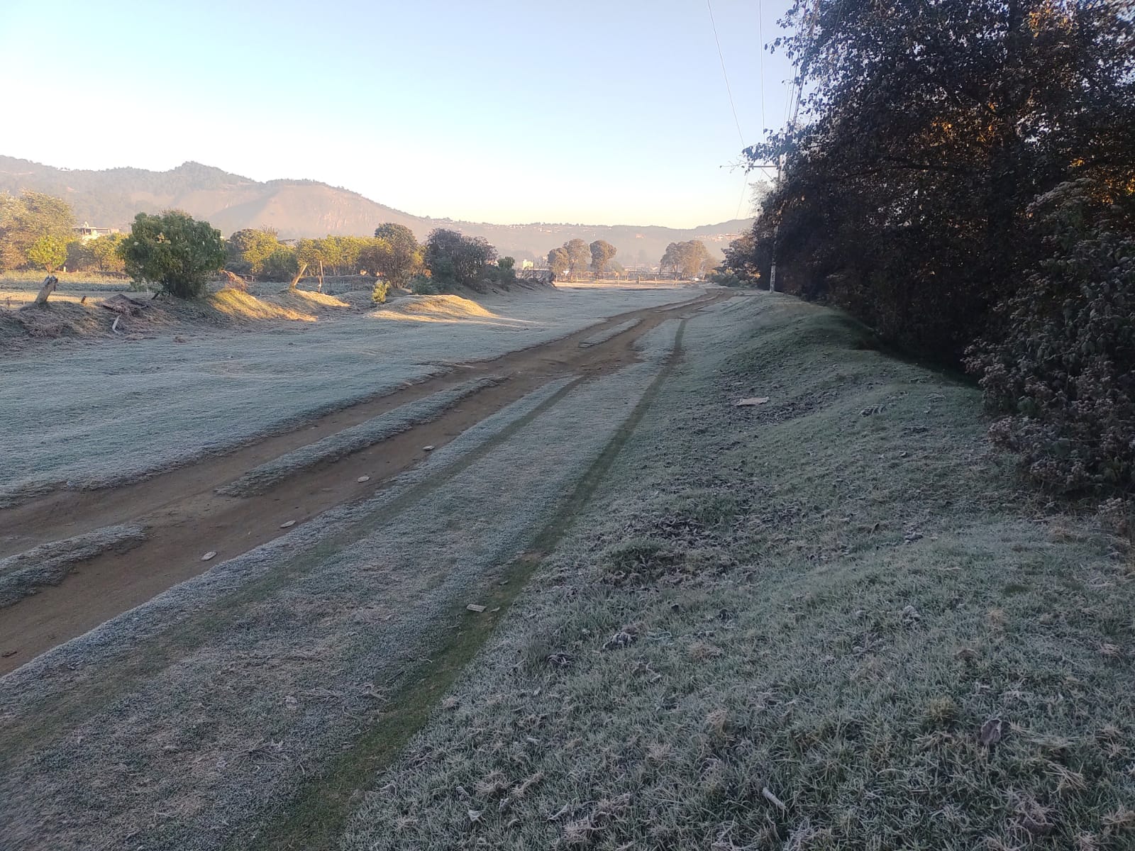 Persisten bajas temperaturas