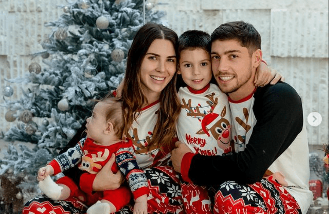 Así festejaron la Navidad los deportistas con sus familias