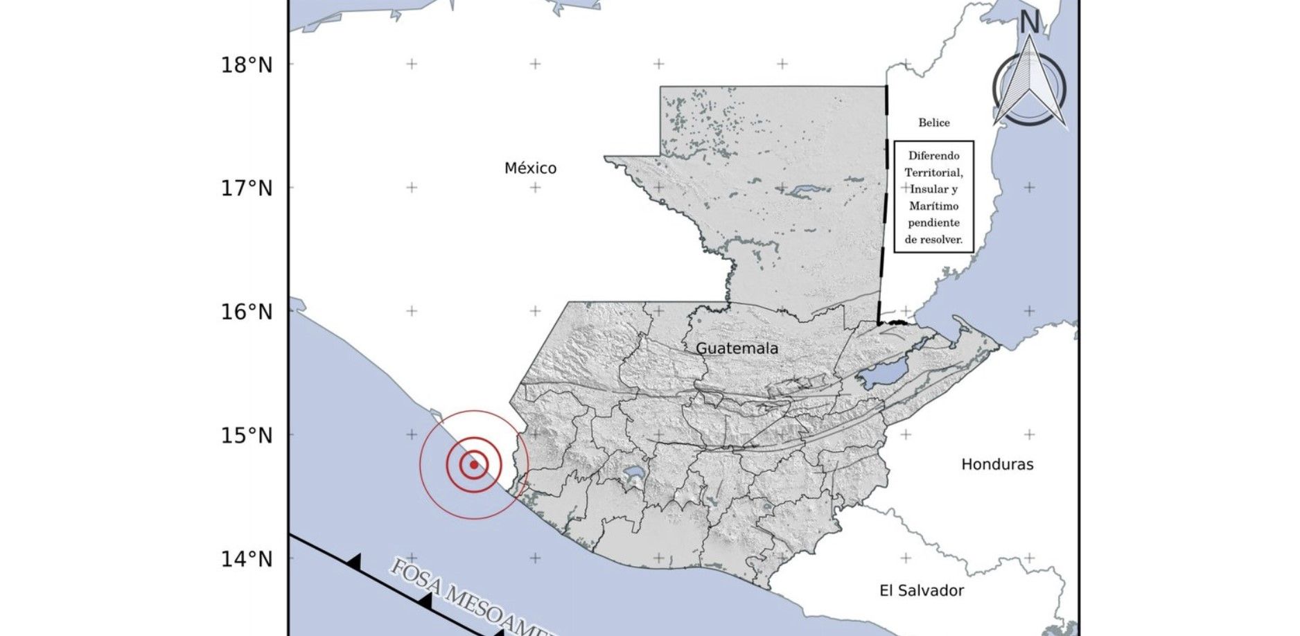 Reportan nuevo sismo sensible en el país