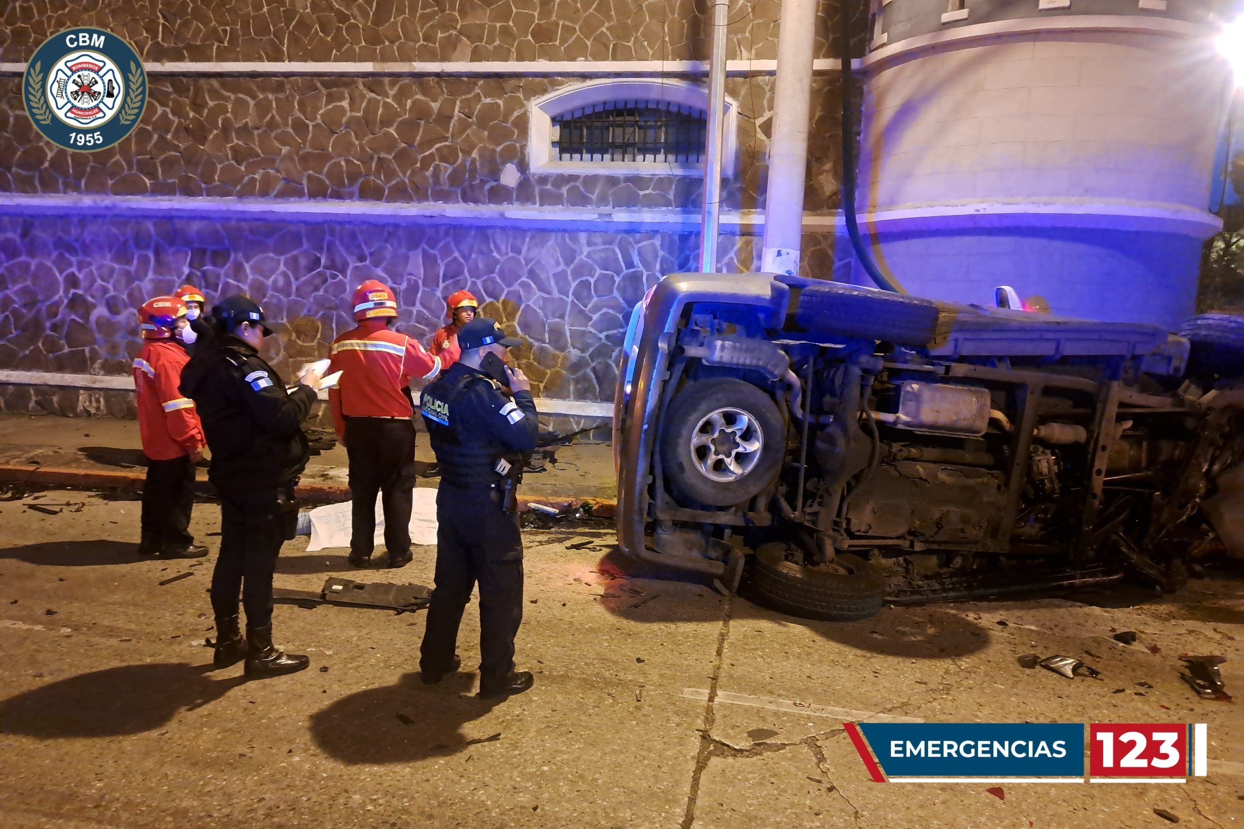 Accidente de tránsito deja un fallecido en zona 10