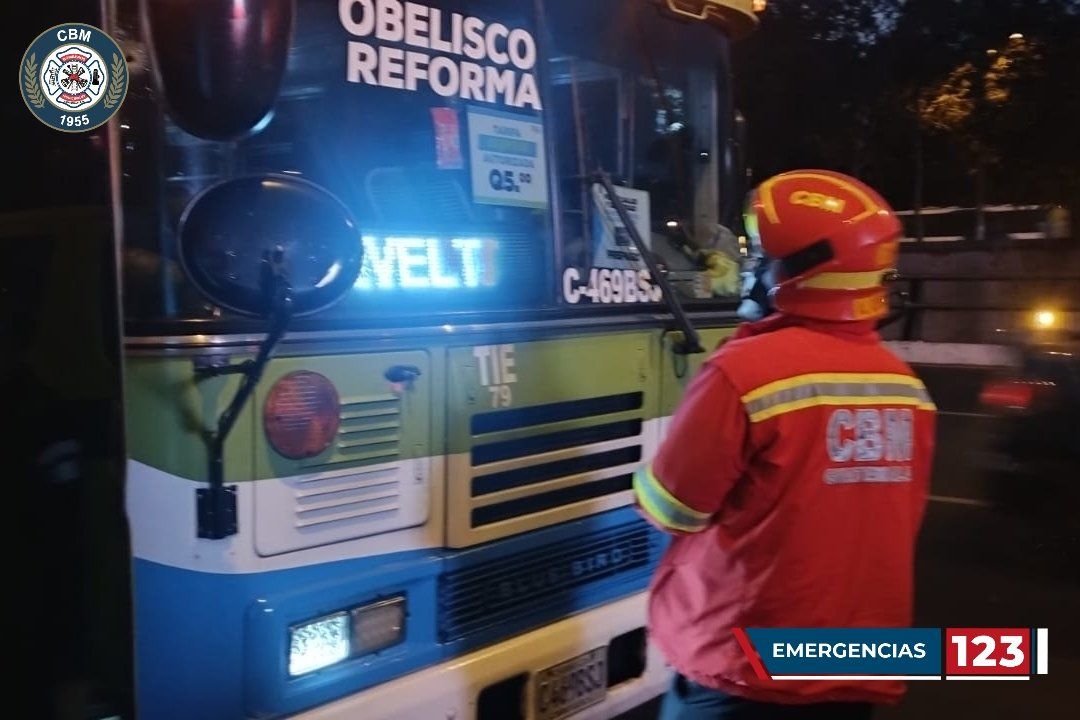 Agente Municipal repelió asalto en bus disparando contra delincuentes