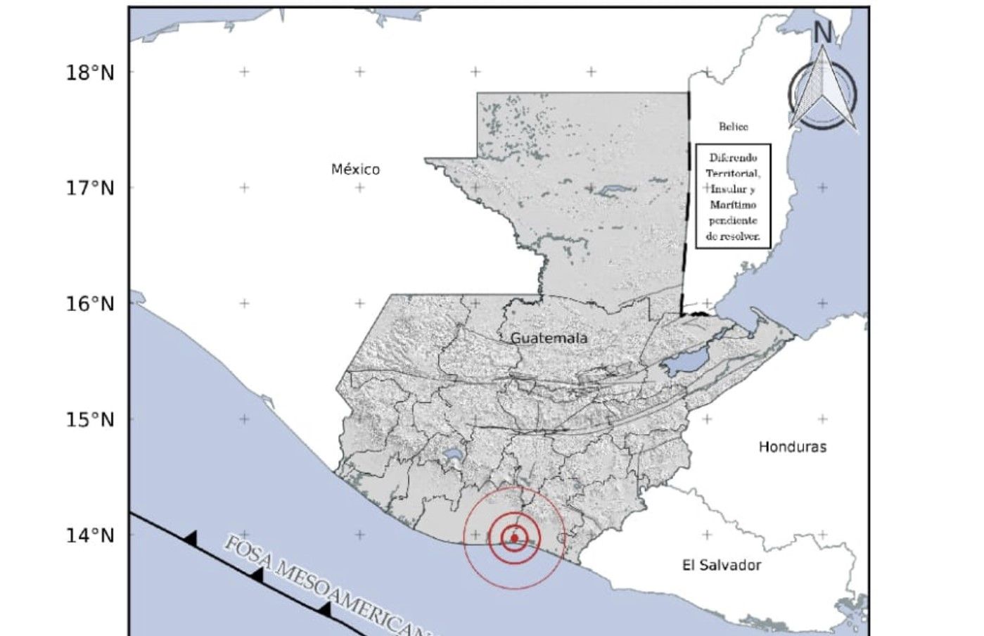 Sismo alarma a guatemaltecos