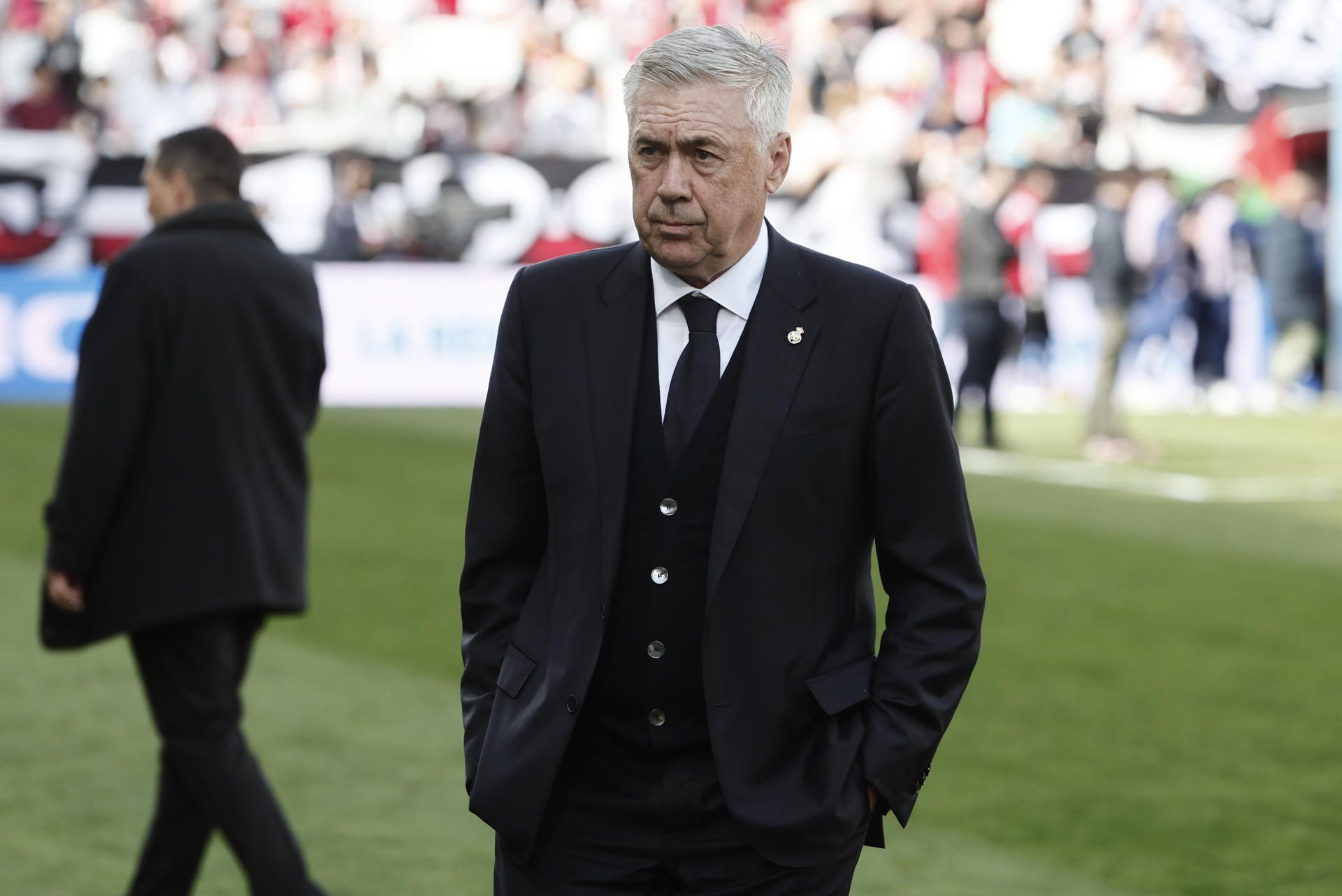 Ancelotti analiza el empate del Real Madrid ante el Rayo Vallecano