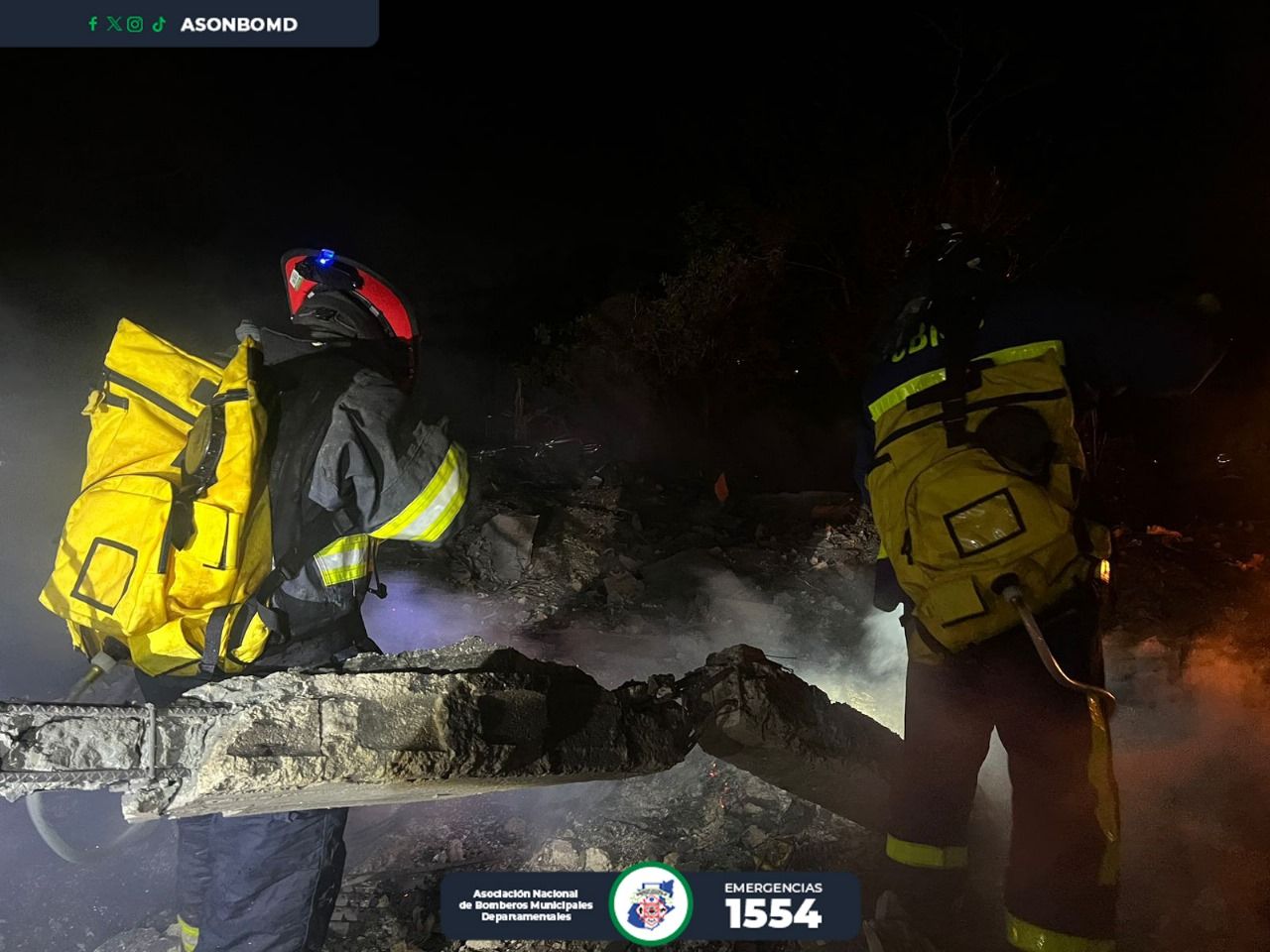 Fuerte explosión en cohetería de Sumpango