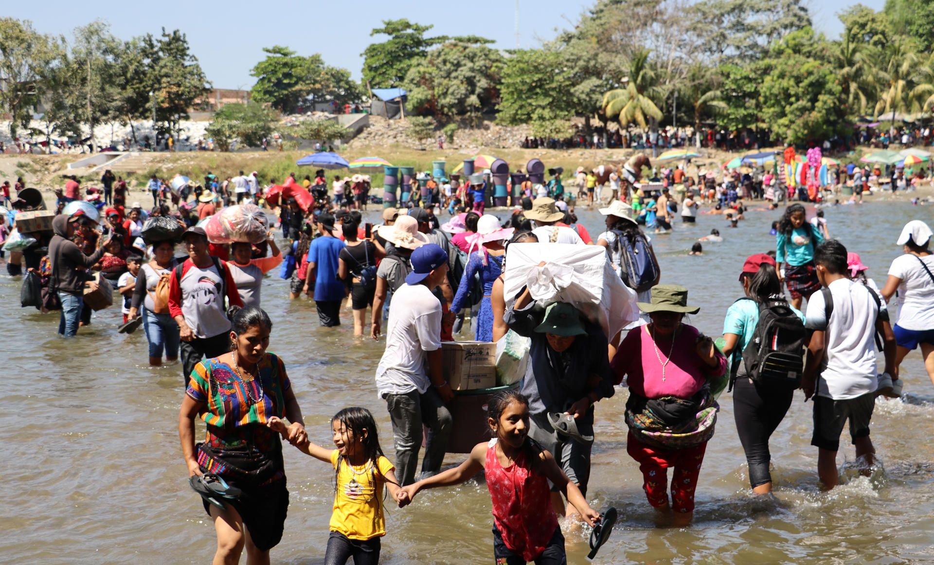 Más de 20 mil guatemaltecos cruzan a México para la fiesta de la Cuaresma