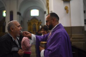 Miércoles de Ceniza - imposición de la Cruz de Ceniza