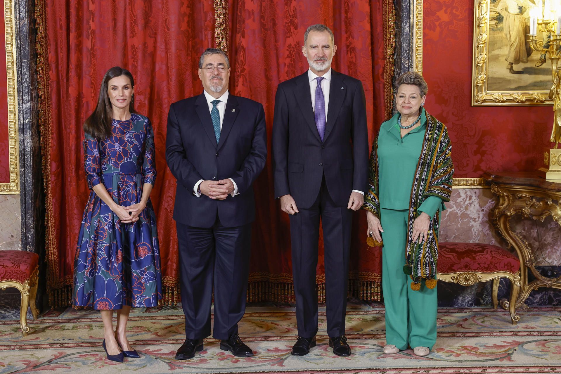 Felipe VI recibe al presidente Arévalo en su primera visita oficial a España