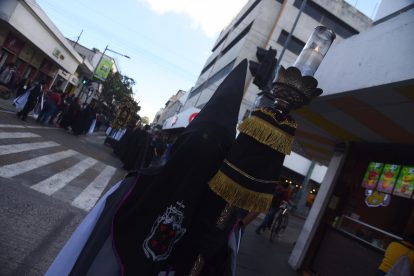 cortejo procesional de Jesús Nazareno de la Justicia del templo el Calvario