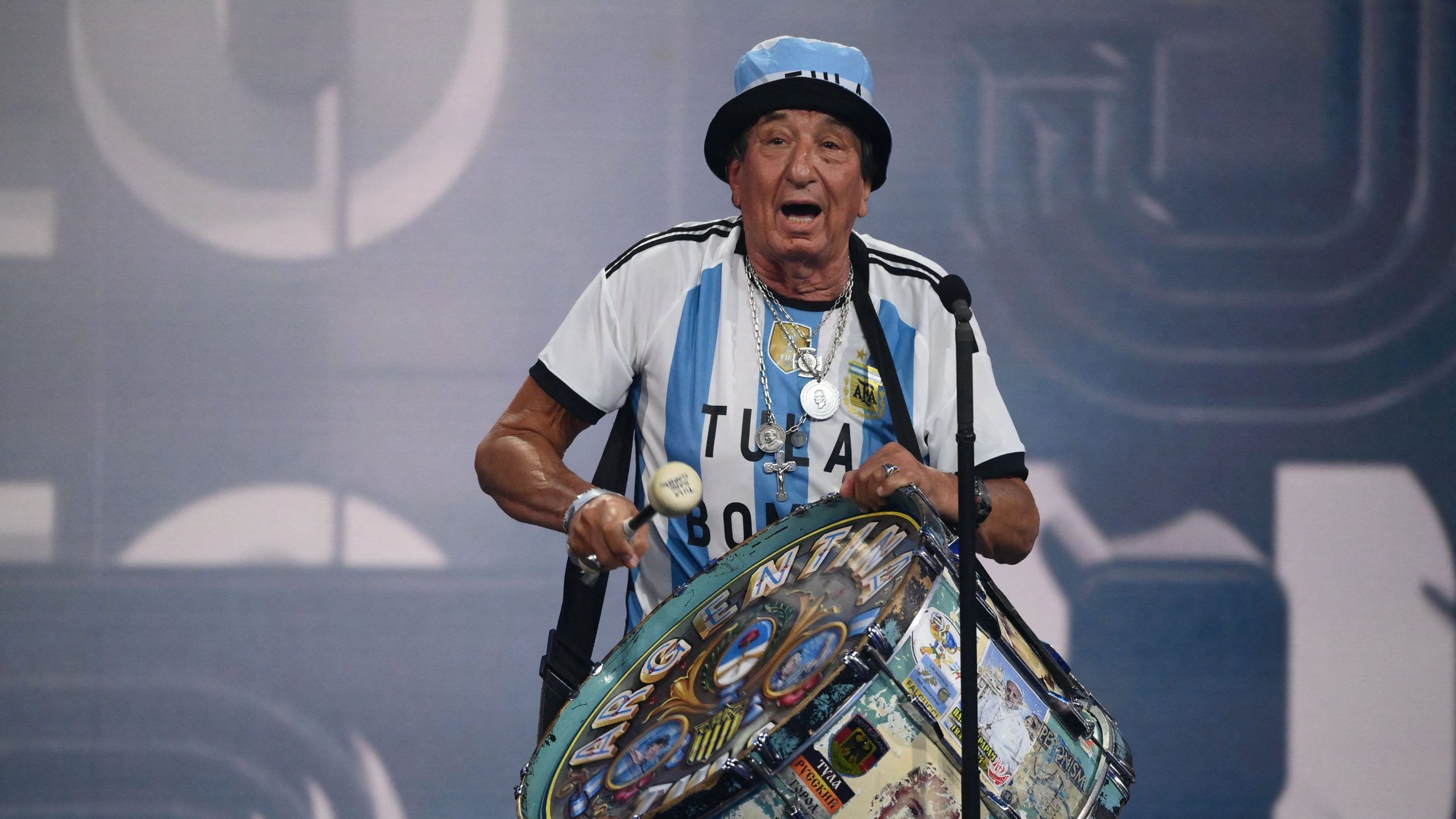 Fallece ‘El Tula’, icónico aficionado de la selección argentina